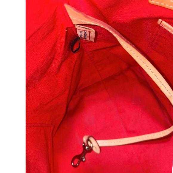 Dooney & Bourke Mustard Yellow Patent Leather Tote Bag - Picture 8 of 10